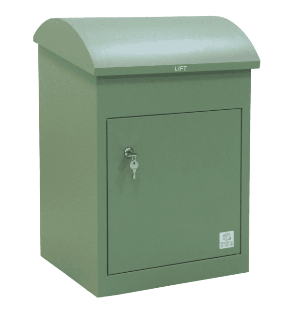 Medium-Sized Smart Parcel Green Box