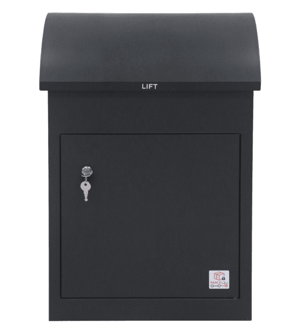 Medium-Sized Smart Parcel Grey Box