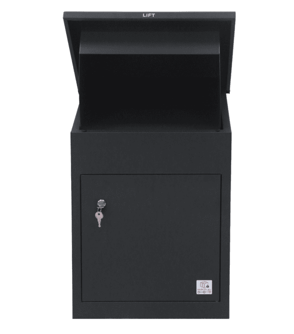 Medium-Sized Smart Parcel Grey Box