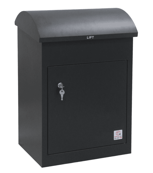 Medium-Sized Smart Parcel Grey Box
