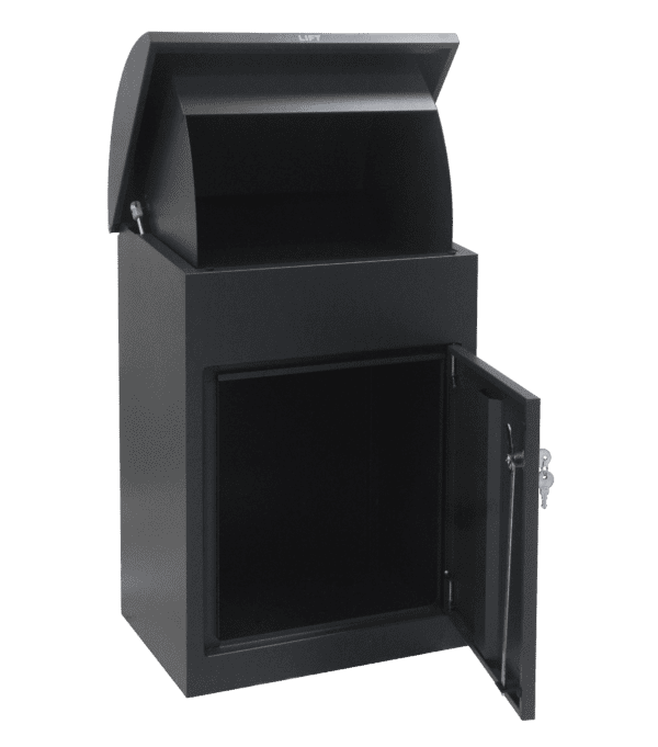 Medium-Sized Smart Parcel Grey Box