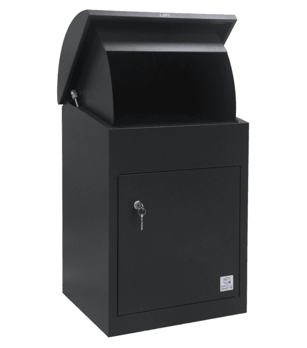 Medium-Sized Smart Parcel Grey Box